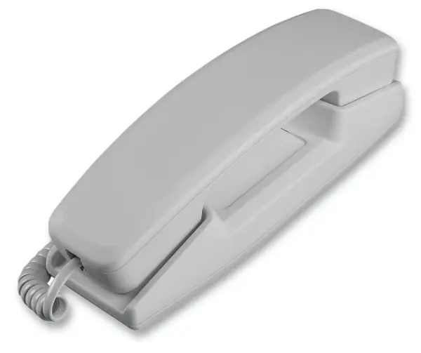 INTERQUARTZ Teléfono Hotline Reducido, Gris