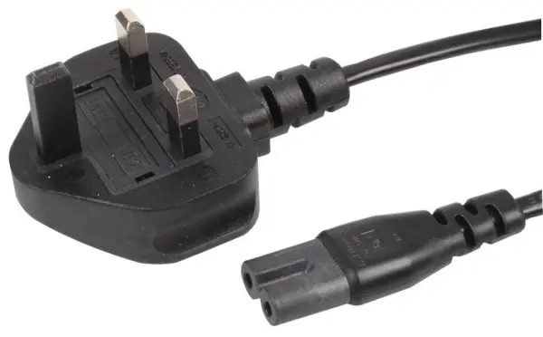 Câble d'alimentation PRO ELEC UK vers C7, Noir, 0,5 m
