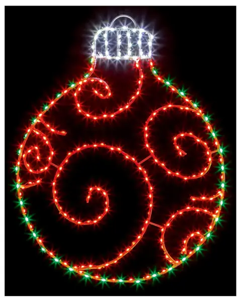 Premier Flexibright Bauble Motif 243 LEDs 78x59cm