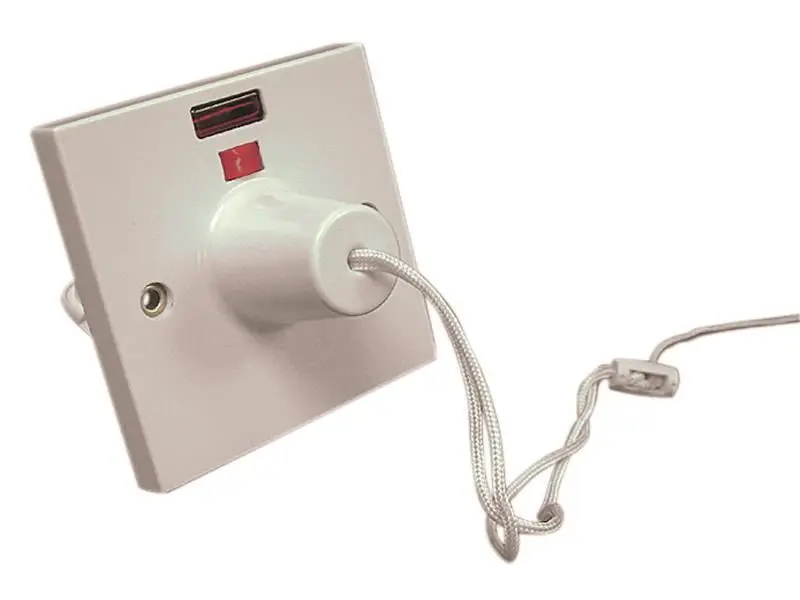 Dencon 45A Ceiling Switch with Neon & Indicator
