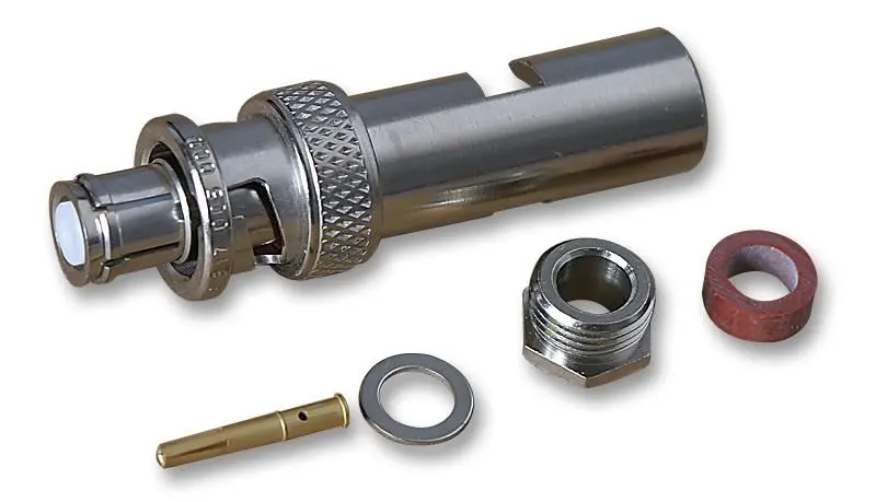 RADIALL Connecteur coaxial SHV femelle à serrage, 50 Ohm, 2GHz