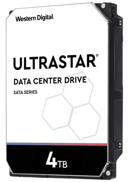 WD Ultrastar 3.5-inch SATA 6Gb/s 4TB Enterprise HDD