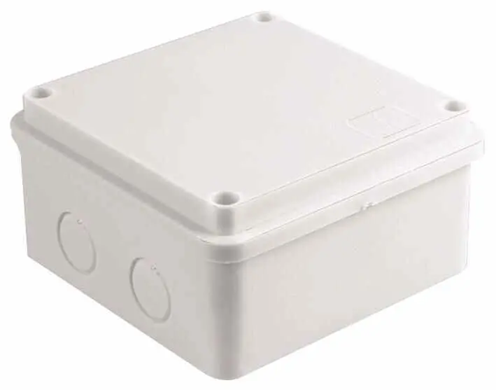 RARAION White ABS Enclosure, IP56, 100x100x40mm