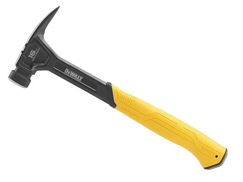 DEWALT Rip Claw Smooth Face Hammer, 454g (16oz)