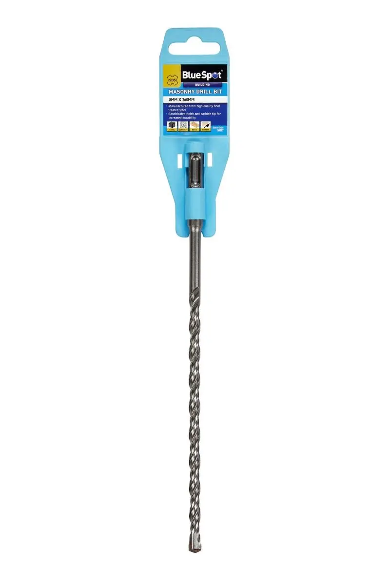 Blue Spot SDS Masonry Drill Bit, 8mm x 260mm