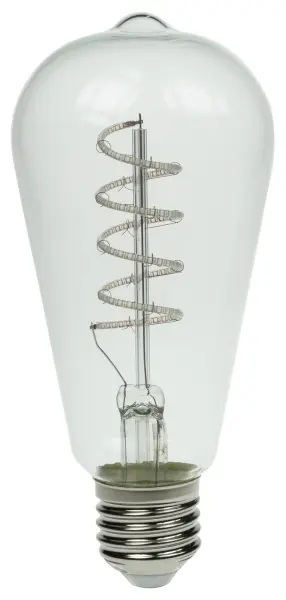 PRO-LITE 4W LED Filament ST64 Dimmable Bulb E27 - Blue