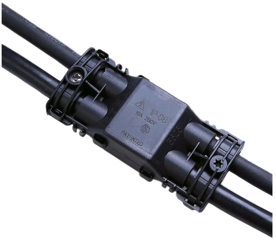 HYLEC 4-Καναλιών IP68 Γεμισμένο με Τζελ Κουτί Σύνδεσης Καλωδίων με Τερματική Μπ