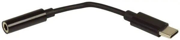 AV:LINK USB-C naar 3,5mm hoofdtelefoonadapter