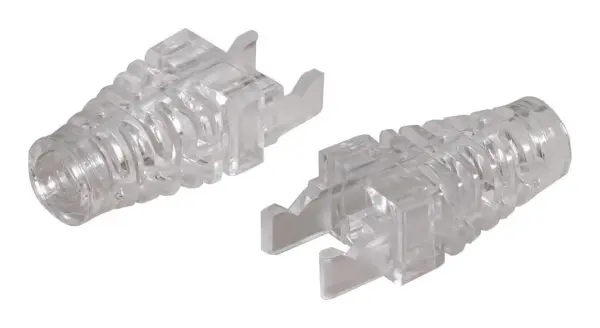 TUK Transparent Strain Relief Boots for Arc Latch Plugs - 5.5mm
