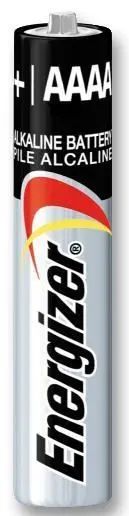 Energizer AAAAアルカリ電池 1.5V 550mAh 2本パック