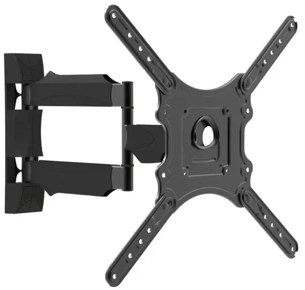 TTAP GROUP Tilt & Swivel Double Arm TV Wall Mount for 17-55in Screens