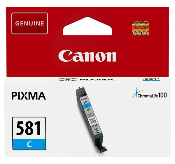 CANON - Genuine Ink Cartridge - 581 - Cyan