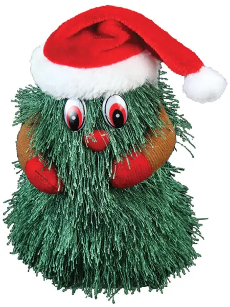 Raraion Figurine de sapin de Noël dansant avec musique, 18cm