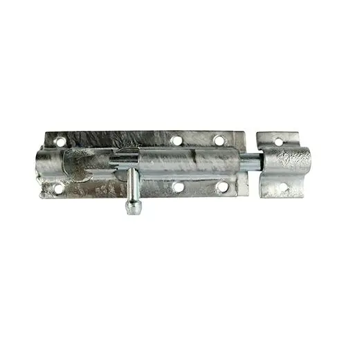 Timco Straight Tower Bolt, Hot Dipped Galvanised, 8 Inch (200mm)