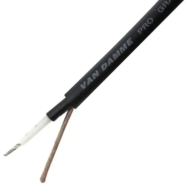 VAN DAMME Pro Grade Classic XKE Instrument Cable - Brown