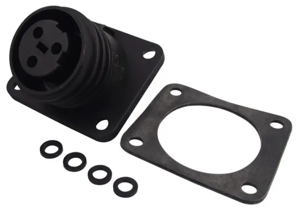 BULGIN Buccaneer 3-Way Panel Socket, Nylon Body