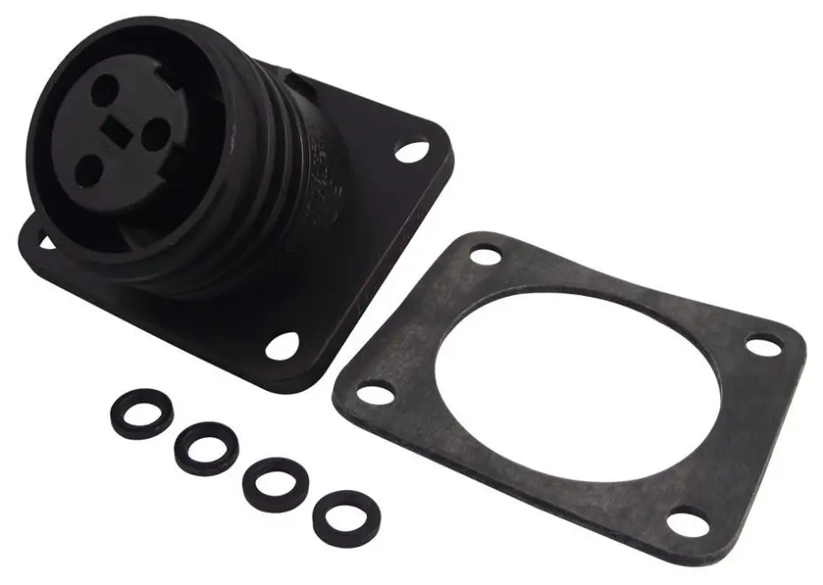 BULGIN Buccaneer 3-웨이 패널 소켓, 나이론 바디