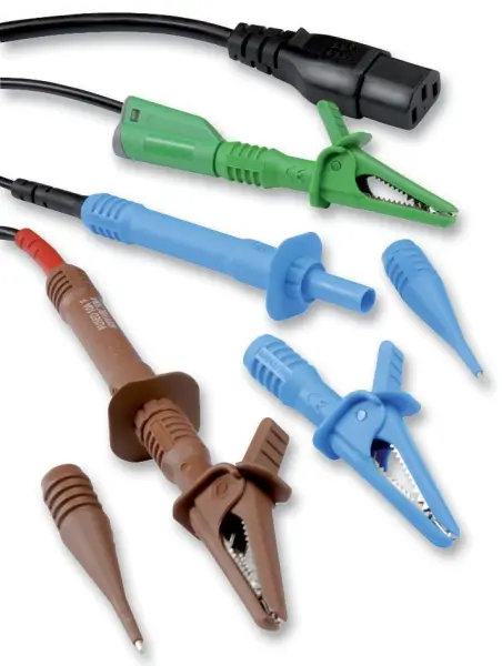 SOCKET & SEE Fused Test Lead Kit with Probes & Crocodile Clips