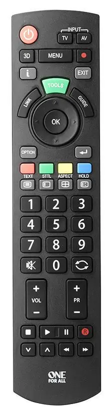 ONE FOR ALL Universal Remote Control for Panasonic TVs