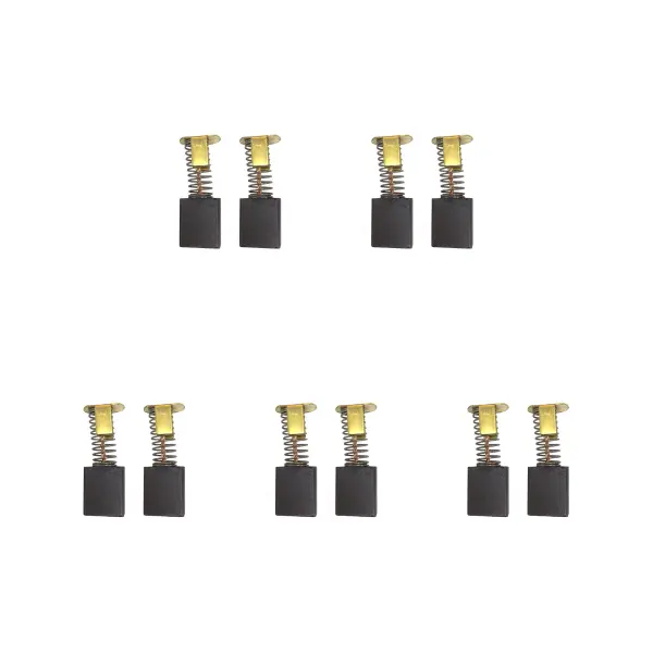 5 Sätze - 2x Kohlebürsten - Makita CB155 Hammer-Schleifer (6,5 x 13,5 x 18/16)