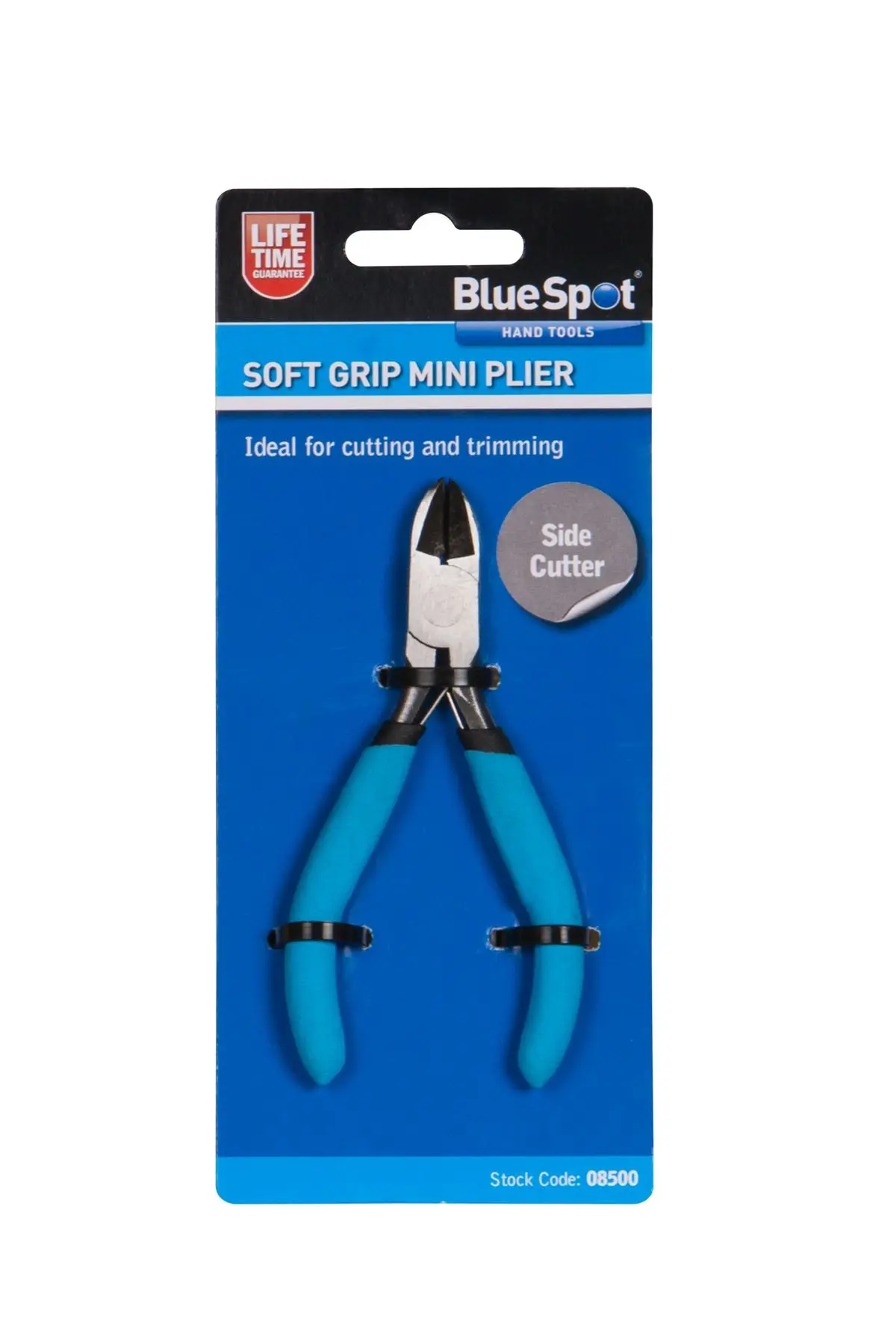 Pince coupante mini avec poignée douce Blue Spot