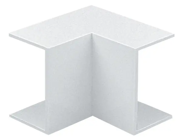 Marshall Tufflex PVCu Mini Trunking Square Internal Bend - 38x16mm
