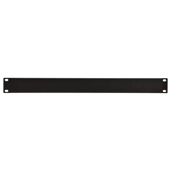 Adastra 1U 19-inch Rack Mount Blanking Plate Black