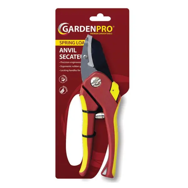 Kingfisher Garden Pro Anvil Secateurs 8 inch