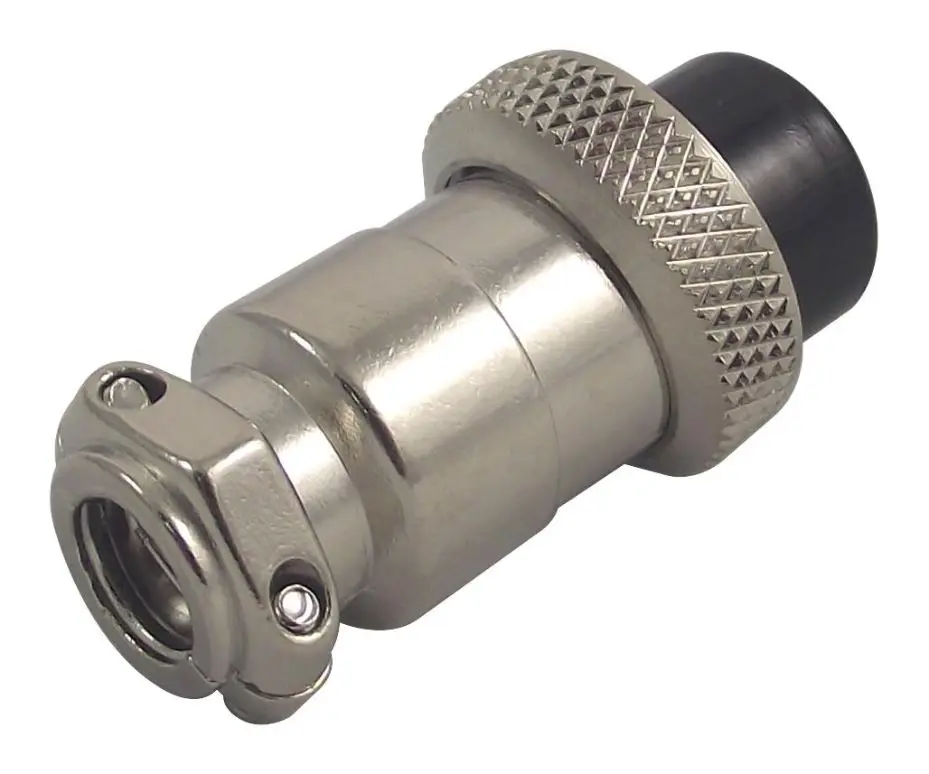 Fiche blindée miniature série ZC CLIFF, 2 broches, laiton, plaqué étain