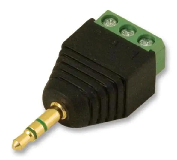 CLEVER LITTLE BOX - Adaptateur Jack 3,5mm vers Bornier, Contacts Dorés