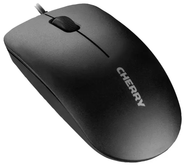 CHERRY MC 1000 Wired Optical Mouse, Black