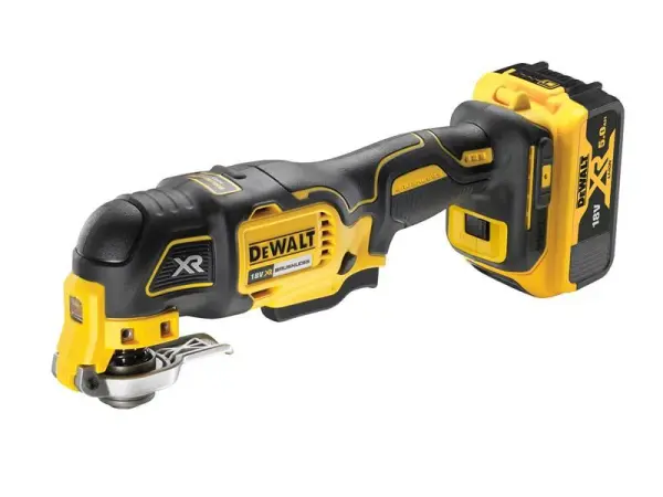DEWALT DCS356P1 XR 18V锂电多功能振荡工具（含5.0Ah电池）
