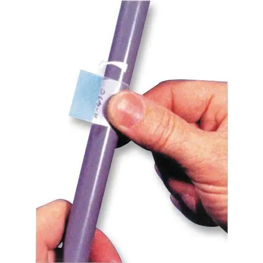 PRO POWER Write-On Marker Book, 60 Strips, 25 x 75mm