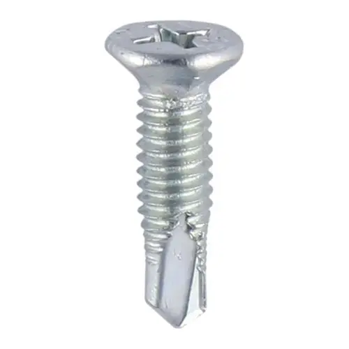 Timco Countersunk Facet Self-Drilling Screws, M4 x 13mm, Zinc, 1000pcs
