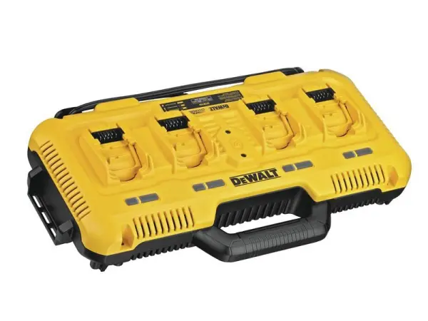 DeWALT DCB104 XR Luchtúir Tapa 4-Chomhla, 240V, Ilvoltais