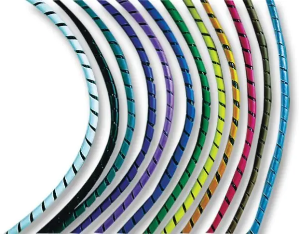 PANDUIT Funda Espiral para Cables, 6.4mm x 30.5m, Blanco