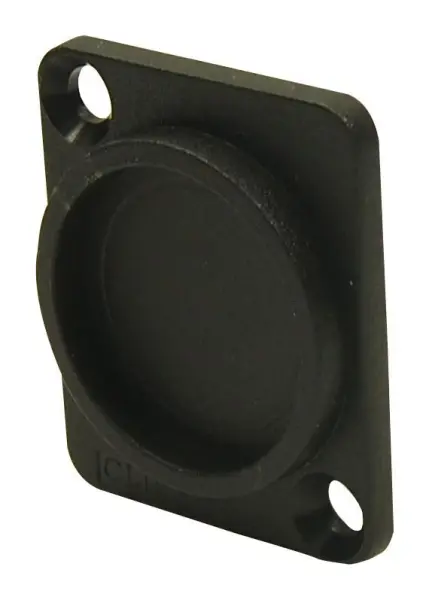 CLIFF לוח שקוע 3 מ״מ פלסטיק שחור עם חורים שקועים