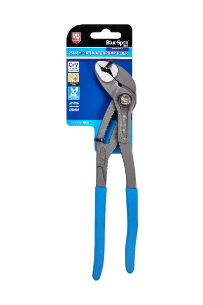 Blue Spot Tools 250mm 水泵钳，铬钒钢材质