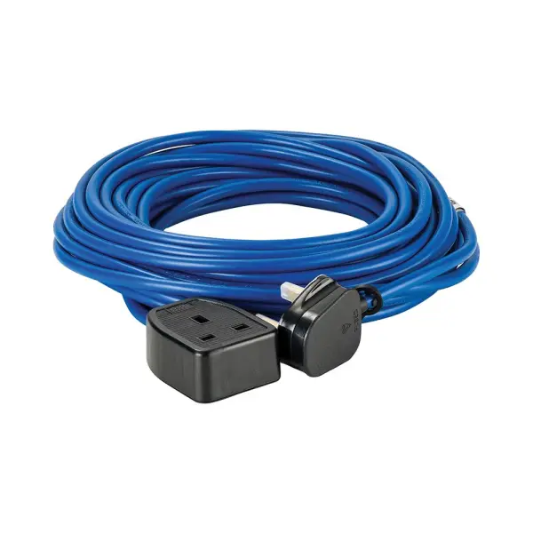 Defender - Kabel Sambungan Biru 1.5mm2 13A 14m - 230V