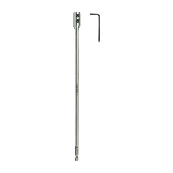 Timco 1/4” Flat Wood Bit Extension Rod, 300mm