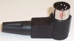 ELECTROVISION 5ピンDIN直角オーディオプラグ 10個入り