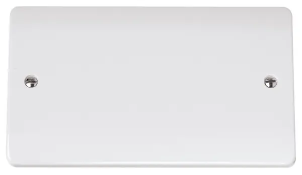 MODE Click 2 Gang Blanking Plate White
