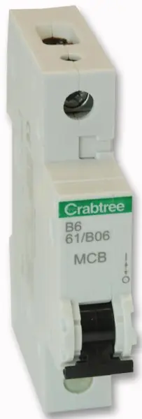 CRABTREE Starbreaker 6A SP Typ B MCB