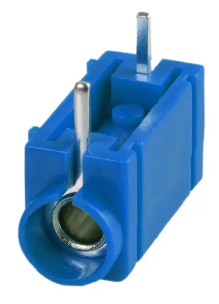 MULTICOMP Soquete para PCB 4mm, Azul, 24A