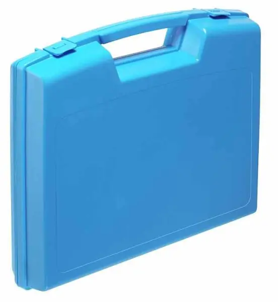 RARAION - Blaue Kunststoff-Aktenbox - 48mm x 240mm x 205mm
