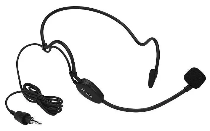 TOA ELECTRONICS Headset Microphone with 3.5mm Jack