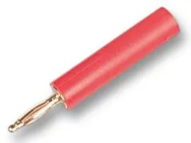 MC Multi Contact 2mm 4mm 테스트 리드 어댑터, 빨간색, 10A