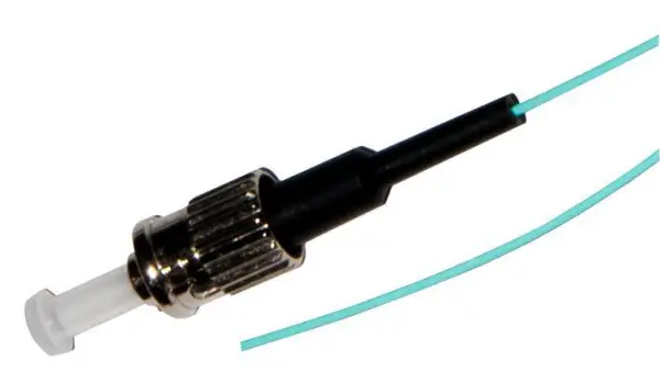 CONNECTIX 1m OM3 Multimode ST Pigtail glasvezelpatchkabel