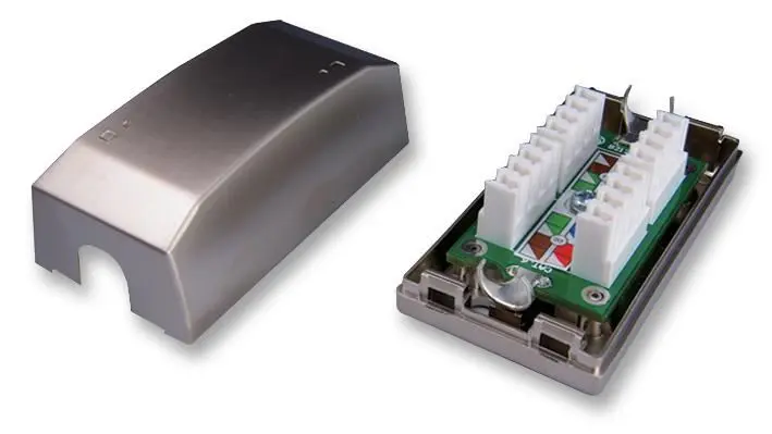 HiLo Boîtier de Raccordement RJ45 Blindé Cat6 pour Câblage Réseau