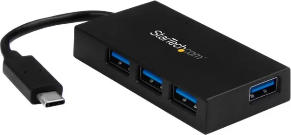STARTECH 4-Port USB 3.0 Powered Hub with USB-C
